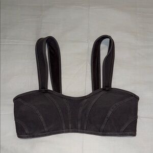 EXCELLENT CONDITION ALO cool grey wash bra